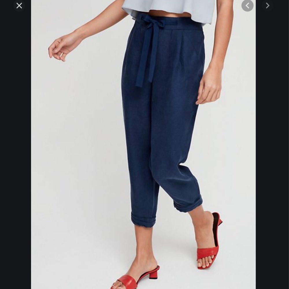 Aritzia Wilfred Allant Pant *Linen Sz 2